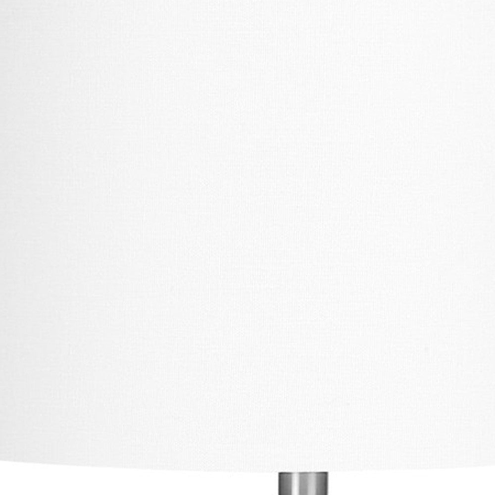 Cream Ceramic Cylinder Table Lamp - 26 in