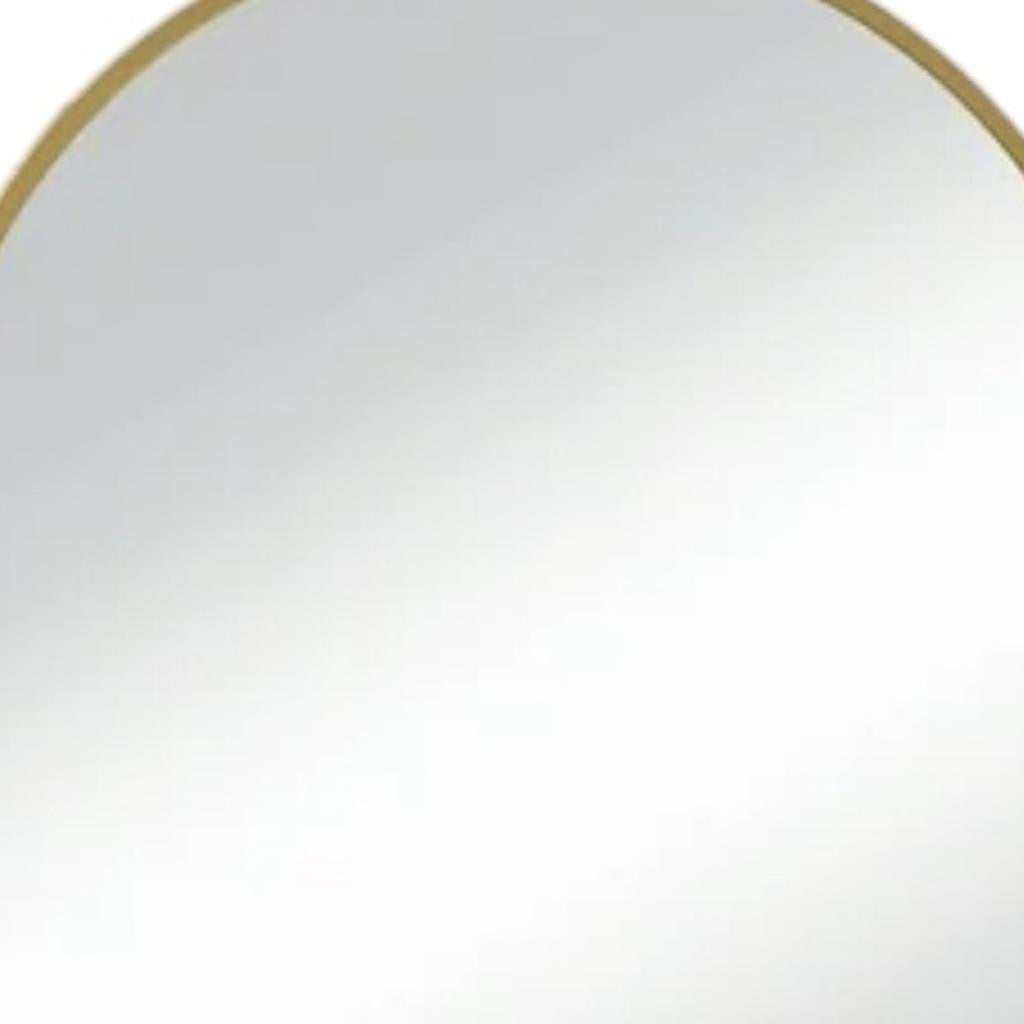 Gold Arch Wall Mirror - 35 in